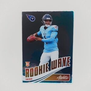 Cam Ward ~ 2025 Absolute ~ Rookie Wave ~ Rookie